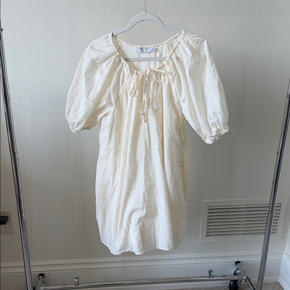Seafolly Cream Mini Dress